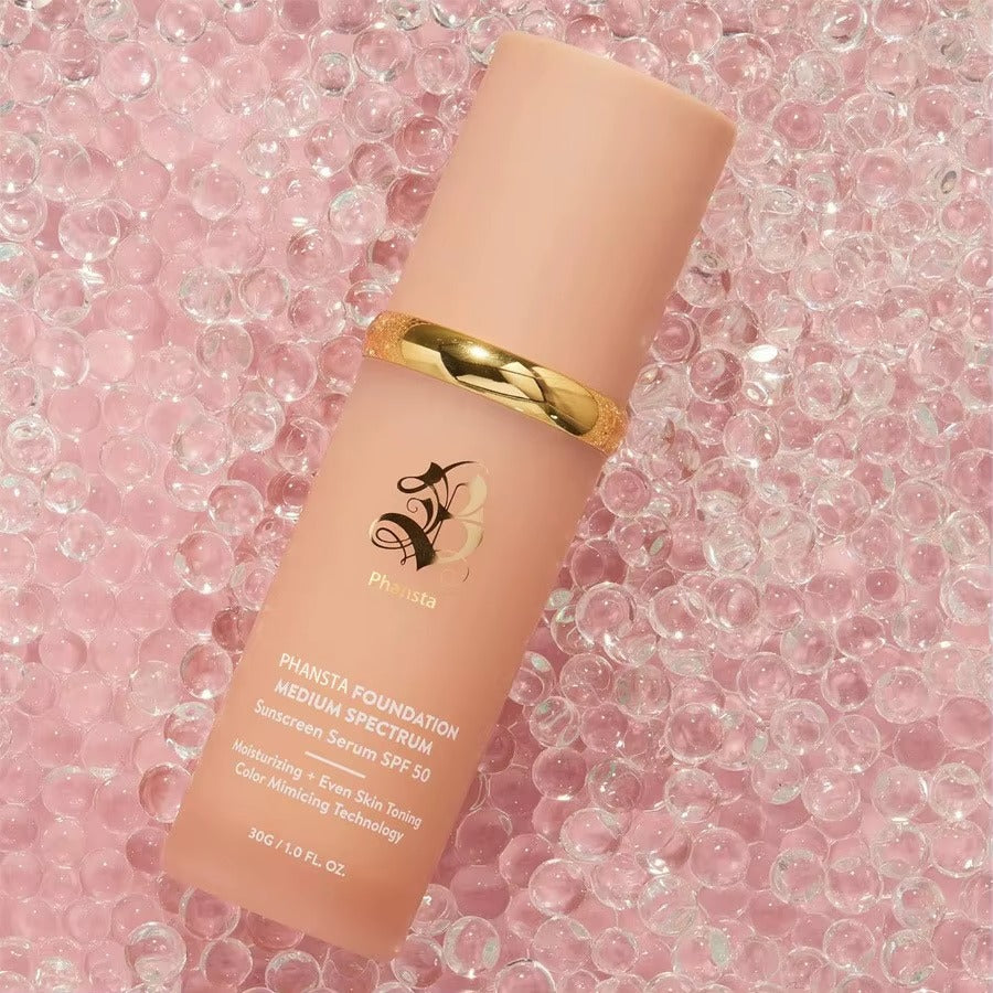 Fond de teint correcteur liquide végan longue tenue 4-en-1 avec protection solaire
